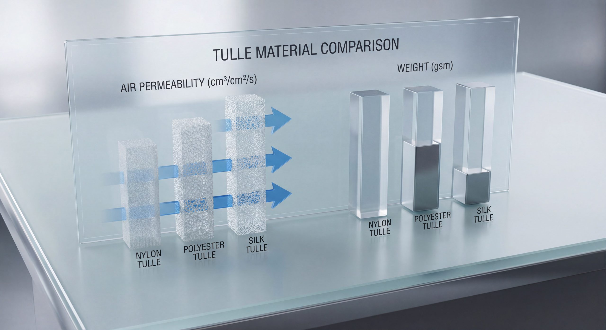 tulle fabric composition
